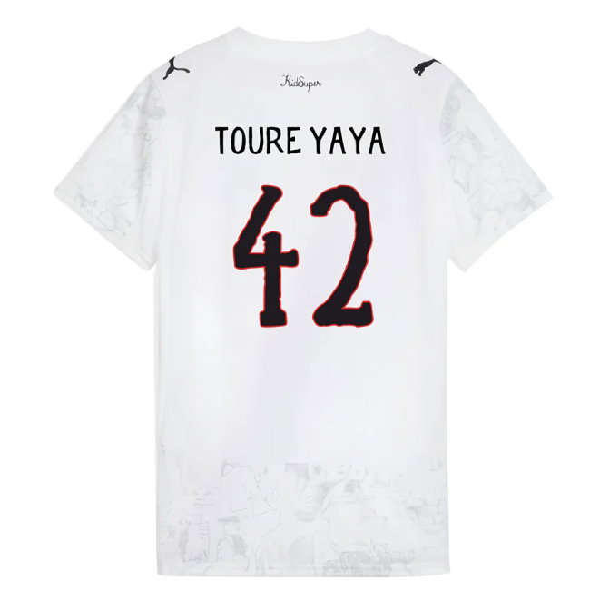 2025-2026 KIDSUPER x Manchester City CWC Shirt (White) - Womens (To...