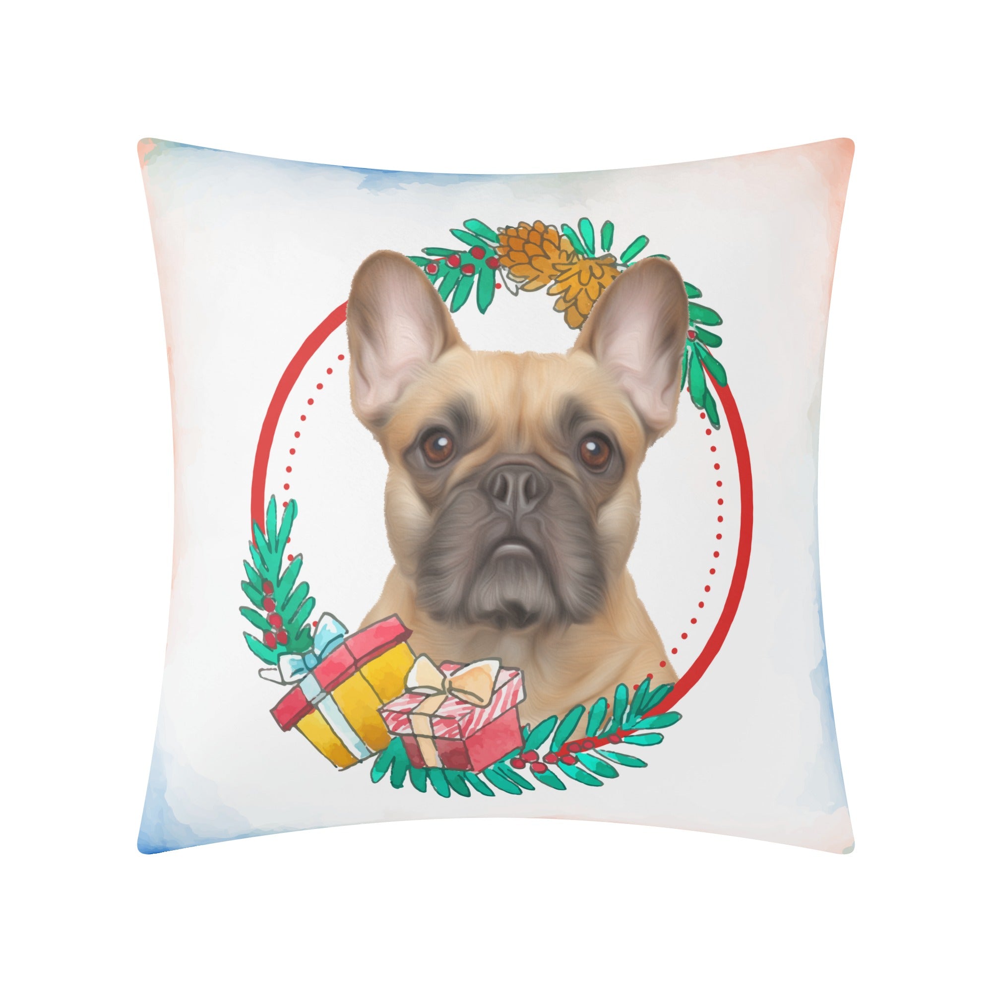 French Bulldog Custom Pillow With Frenchie Picture Useful Frenchie Gear