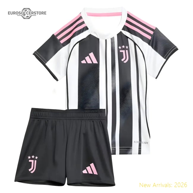 Premium Best-Selling 2025-2026 Juventus Home Baby Kit