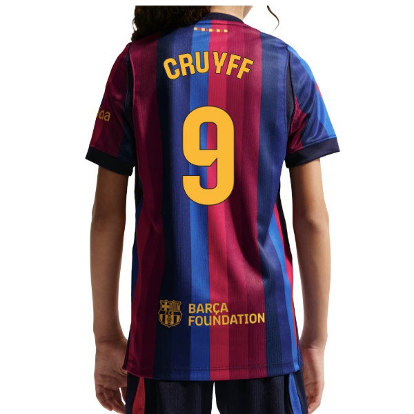 [JGK] 2026-2027 Barcelona Home Shirt (Kids) (Cruyff 9)
