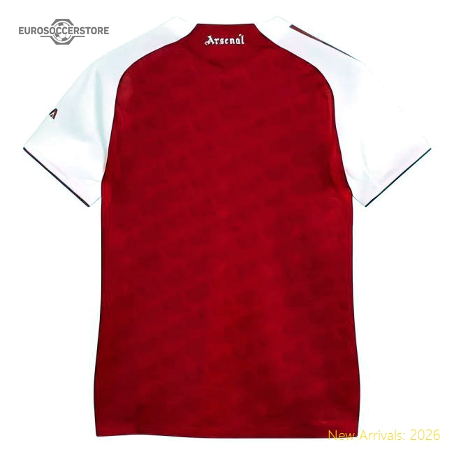 Arsenal Male 2025 Home Jersey Shirt Football Fan Apparel