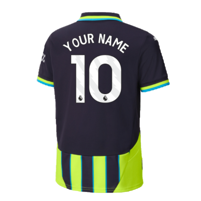 Kids High Quality Man City 2024-2025 Away Uniform