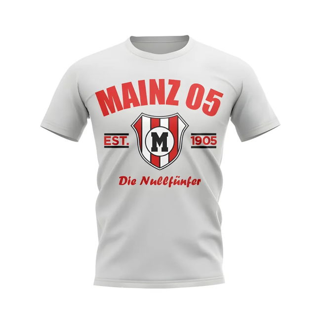 Mainz 05 Established Shirt (White) Antibacterial Moisture Wicking