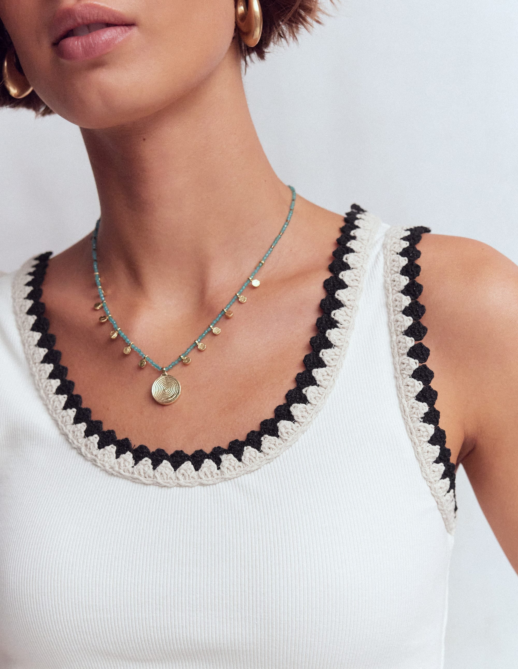 Maddie Trim Detail Vest