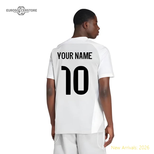 Genuine 2025-2026 Real Madrid Ubp Tee (White) (Your Name)