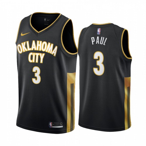 Black LAC Chris Paul #3 Nike Classic Jersey Quality Basketball Jersey