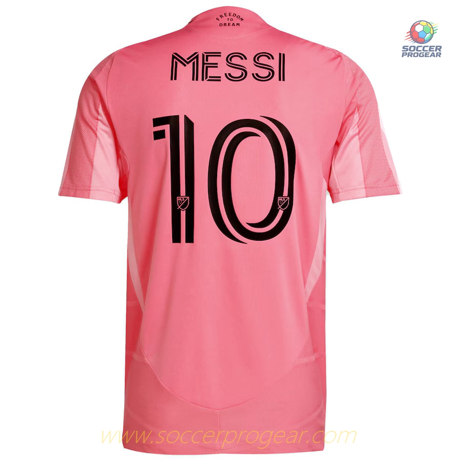Inter Miami Home Football Soccer Jersey 2025/26 Collection Messi
