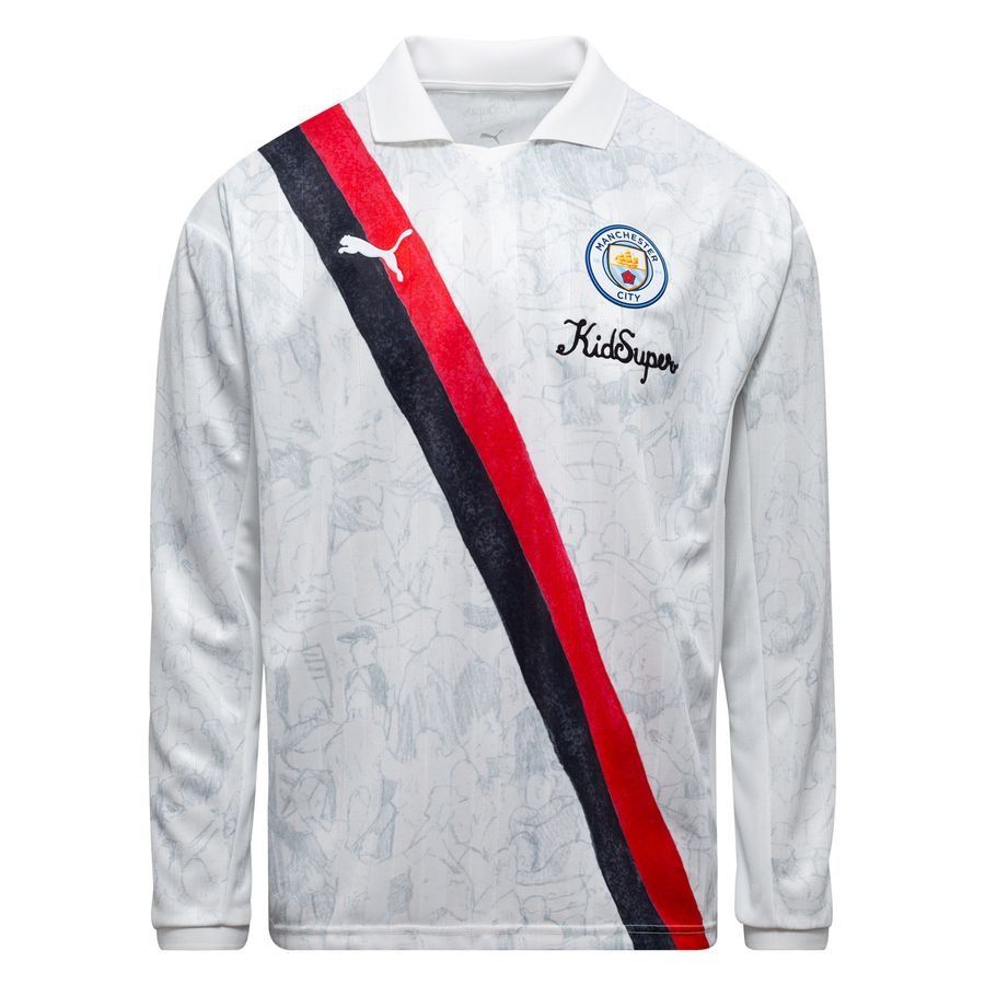 Manchester City Home Shirt Retro Kidsuper Club World Cup 2025 Long Sleev