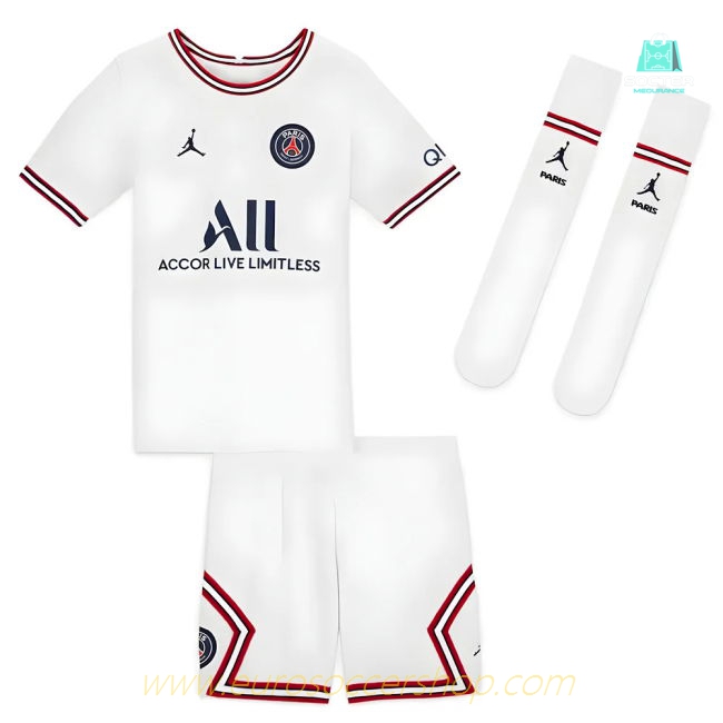 2021-2022 PSG Little Boys Fourth Kit