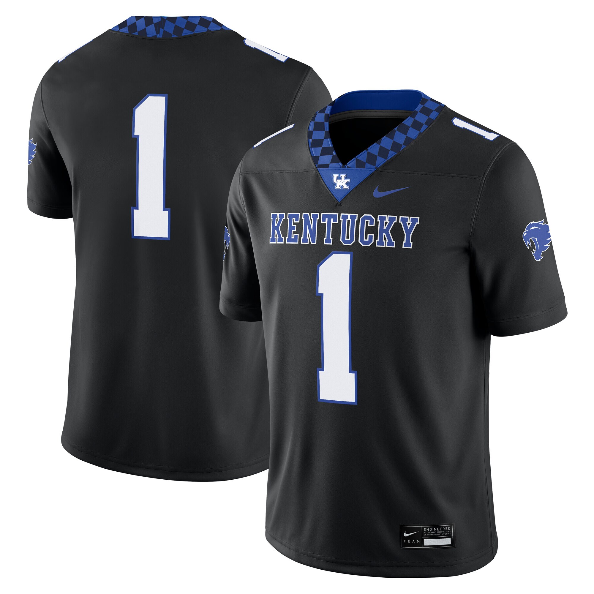 [DDG] Kentucky Wildcats Alternate Game Jersey - Black