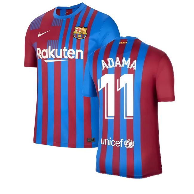 2021-2022 Barca Home (2021) Jersey Jersey - Authentic - Soccer- Future