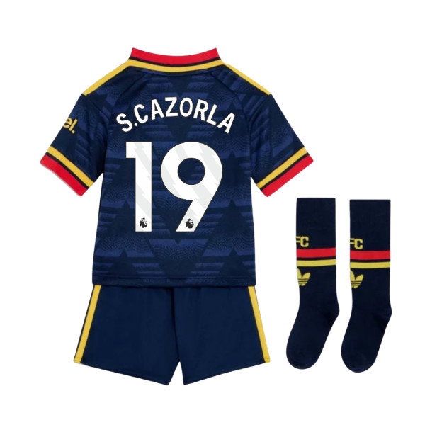 [DDJ] 2026 2027 Arsenal Mini Kit Away Uniform (S.Cazorla 19)