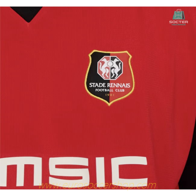 2025-2026 Stade Rennais Home Shirt