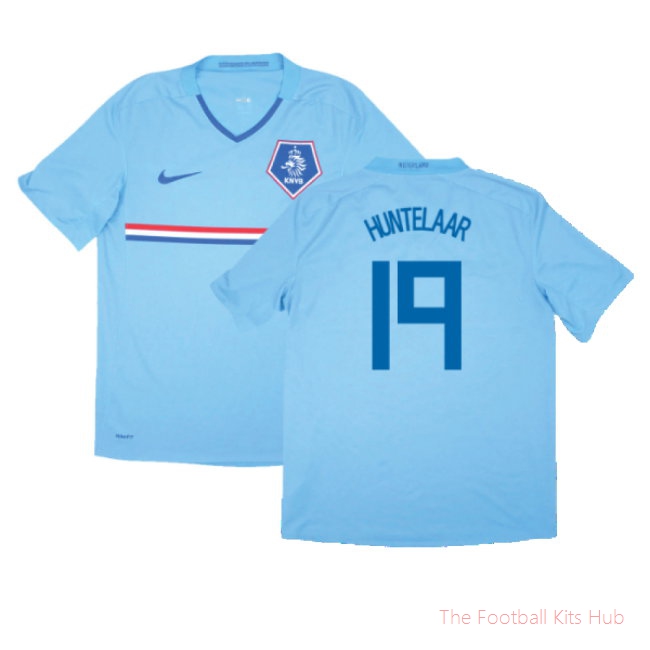 Holland 2008-10 Away Shirt (Excellent) (Huntelaar 19)