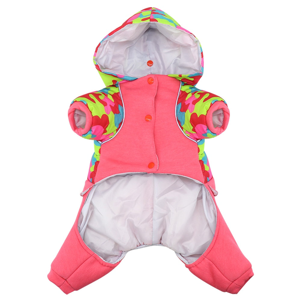 French Bulldog Warm Winter Jumpsuits For French Bulldog (ws302) Warm Dog Outfit