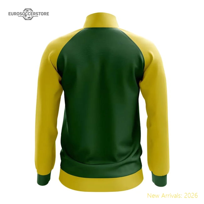 Premium Ethiopia Concept Football Track Jacket (green) - World Cup Edition