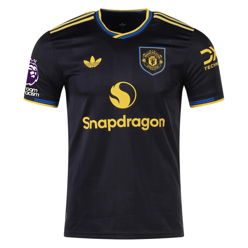 Manchester United Patches 2025-2026 UCL Third Jersey – Authentic Shirt