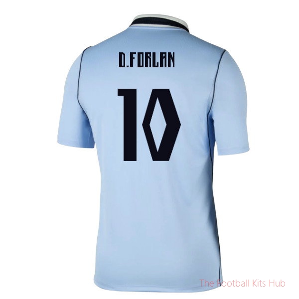2026-2027 Uruguay Home Shirt (D.Forlan 10)
