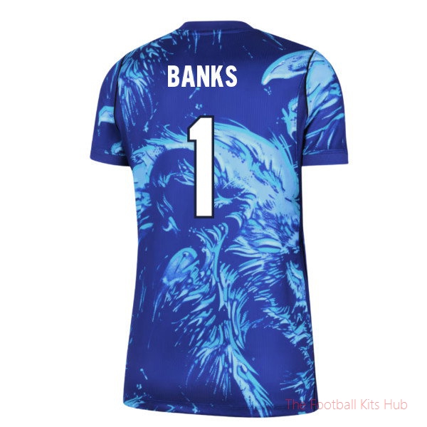 Banks #1 England 2026-2027 Goalkeeper Shirt Football Jersey