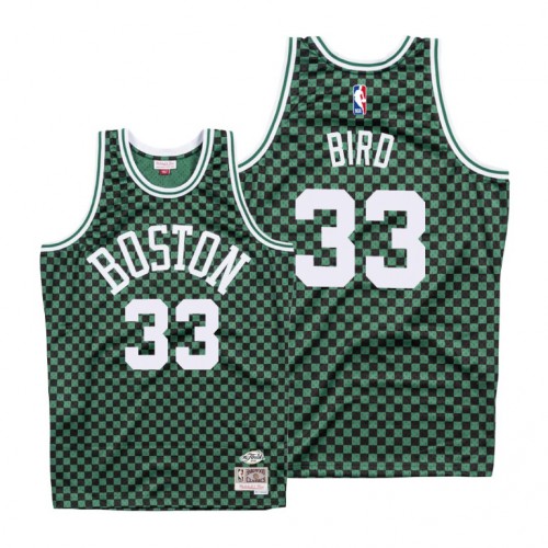 Boston Celtics Larry Performance Authentic Jersey Urban Style #33