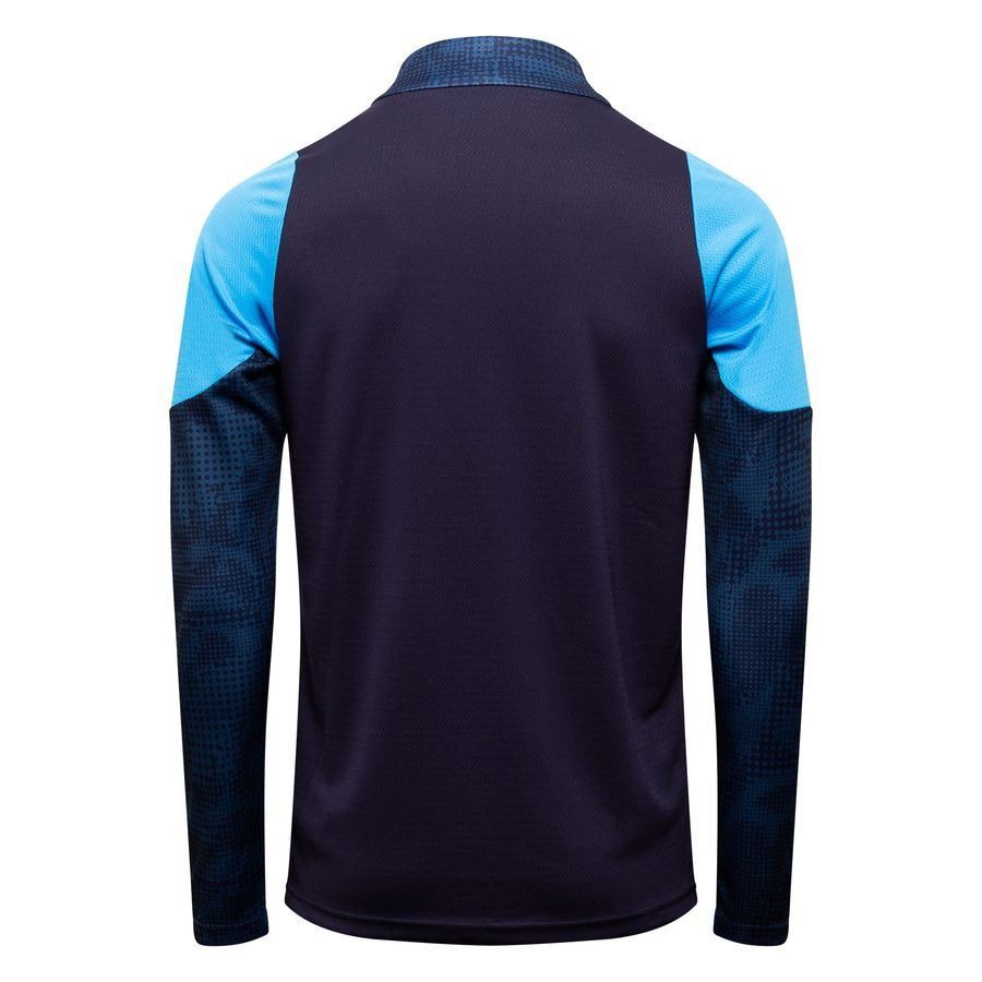 Marseille Training Shirt 1/4 Zip - New Navy/Bleu Azur