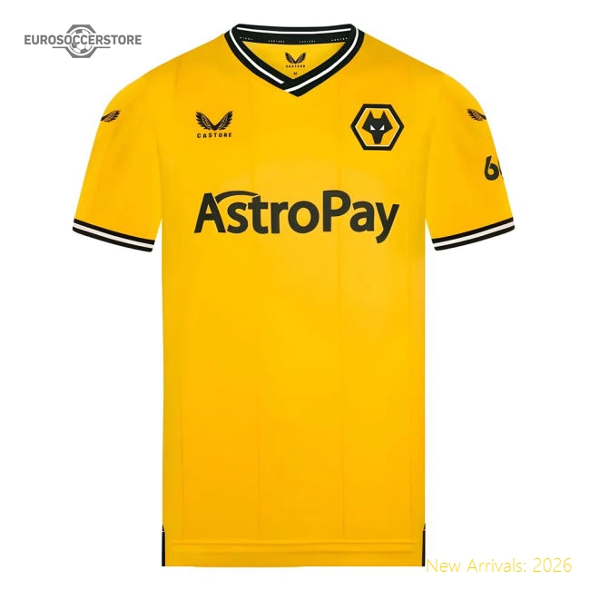 2023-2024 Wolves Home Shirt - Premium Quality - Match Day Jersey