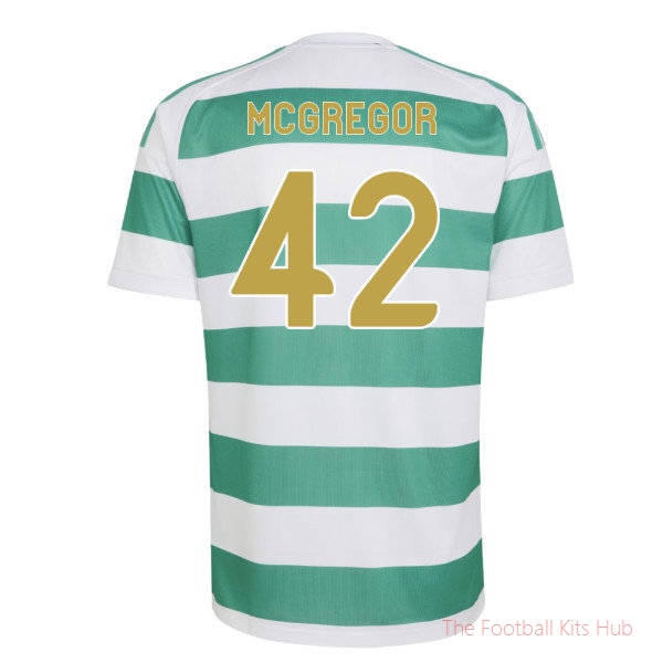 Celtic Home Shirt Mcgregor #42 2026-2027 Soccer Kit Match Jersey