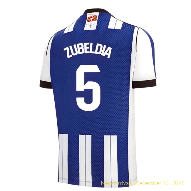 Official Real Sociedad 2025-2026 Home - Fan Gear - Real Madrid