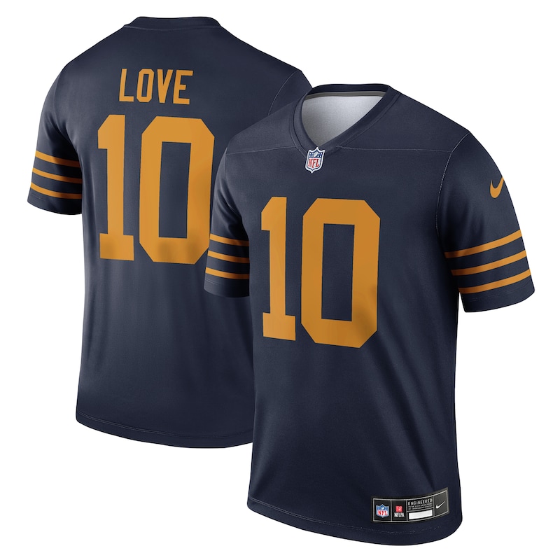 None Jordan Love Record-Breaker GB Packers Official Jersey Game Day We