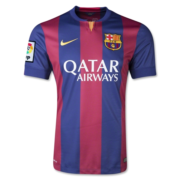 Barcelona 1415 A INIESTA 8 Home Shirt - Official Replica 11747