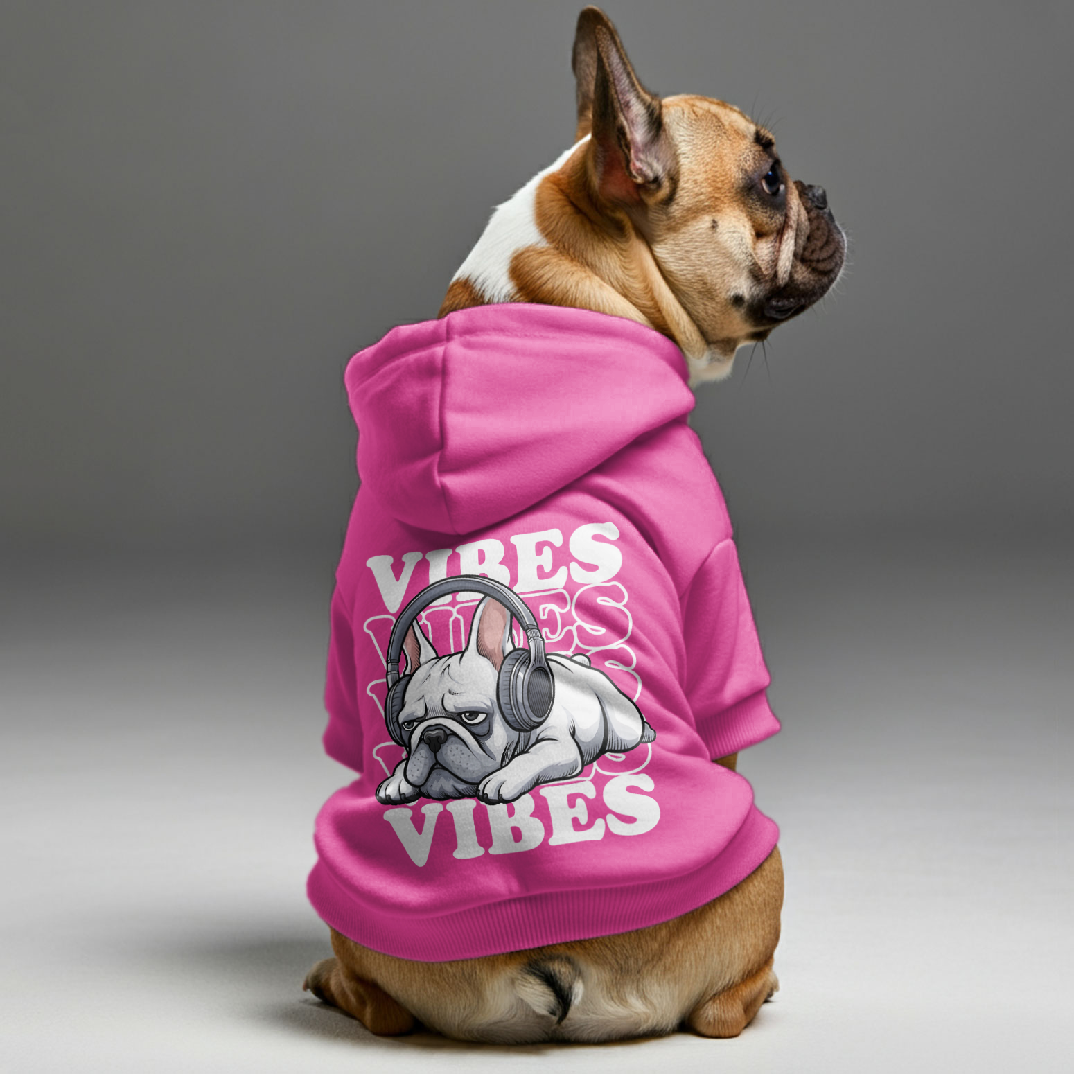 French Bulldog Vibes Personalized French Bulldog Hoodies With Funny