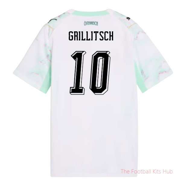 [LK] 2026/27 Austria Away Shirt (Kids) (Grillitsch 10)