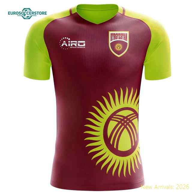 2025-2026 Kyrgyzstan Home Concept Football Shirt - Womens