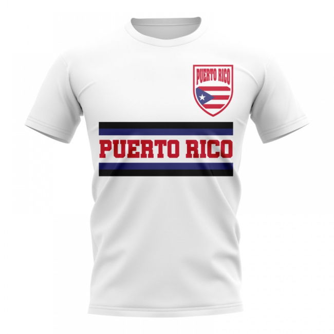 Performance-Driven Puerto Rico Core Football Country T-Shirt (White)