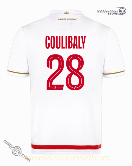 AS Monaco 25-26 Season Home Jersey - COULIBALY #28