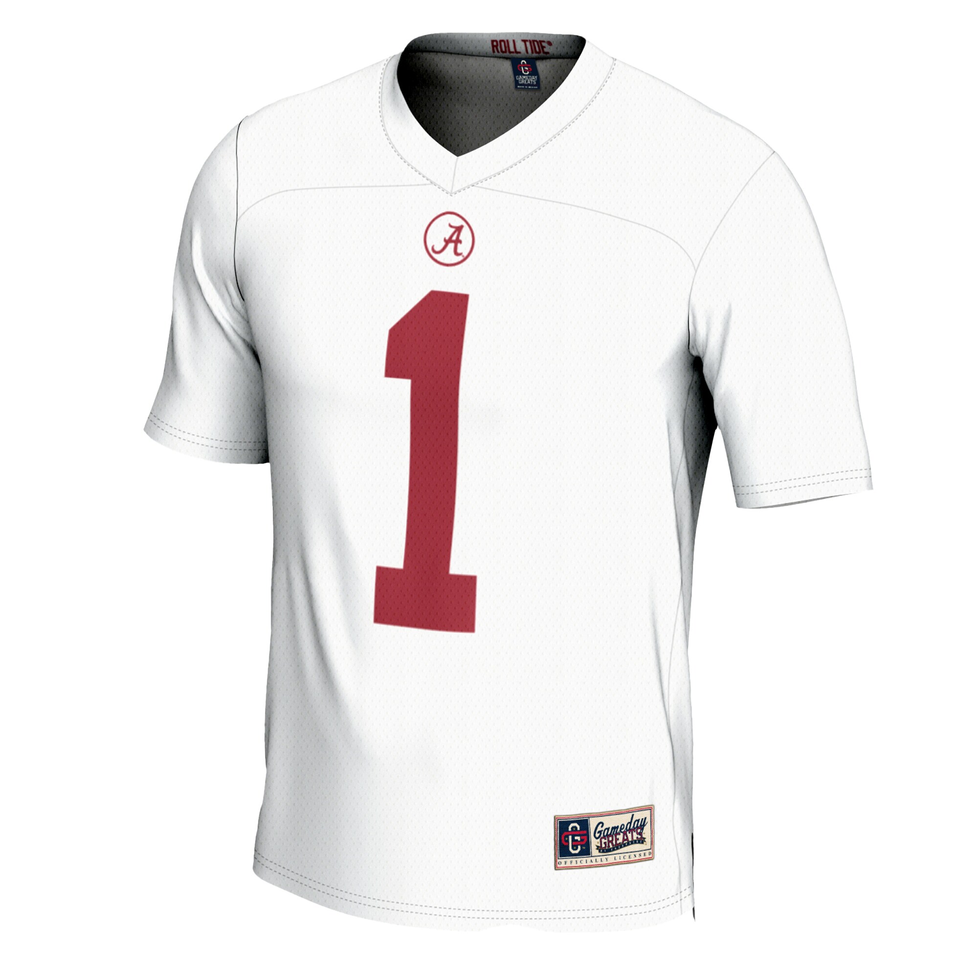 [NJP] Alabama Crimson Tide GameDay Greats Football Jersey - White