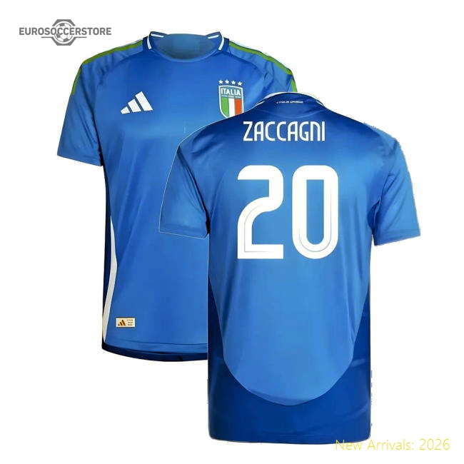 Italy 2024 Home Jersey Shirt Football Fan Apparel Football Fan Match Day Game Day Apparel
