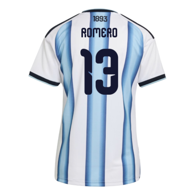 Cup 2026-2027 Argentina Home Shirt (Womens) (Romero 13)
