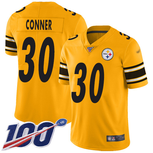 Official NFL P S Steelers #30 James Conner Team Color L-v3