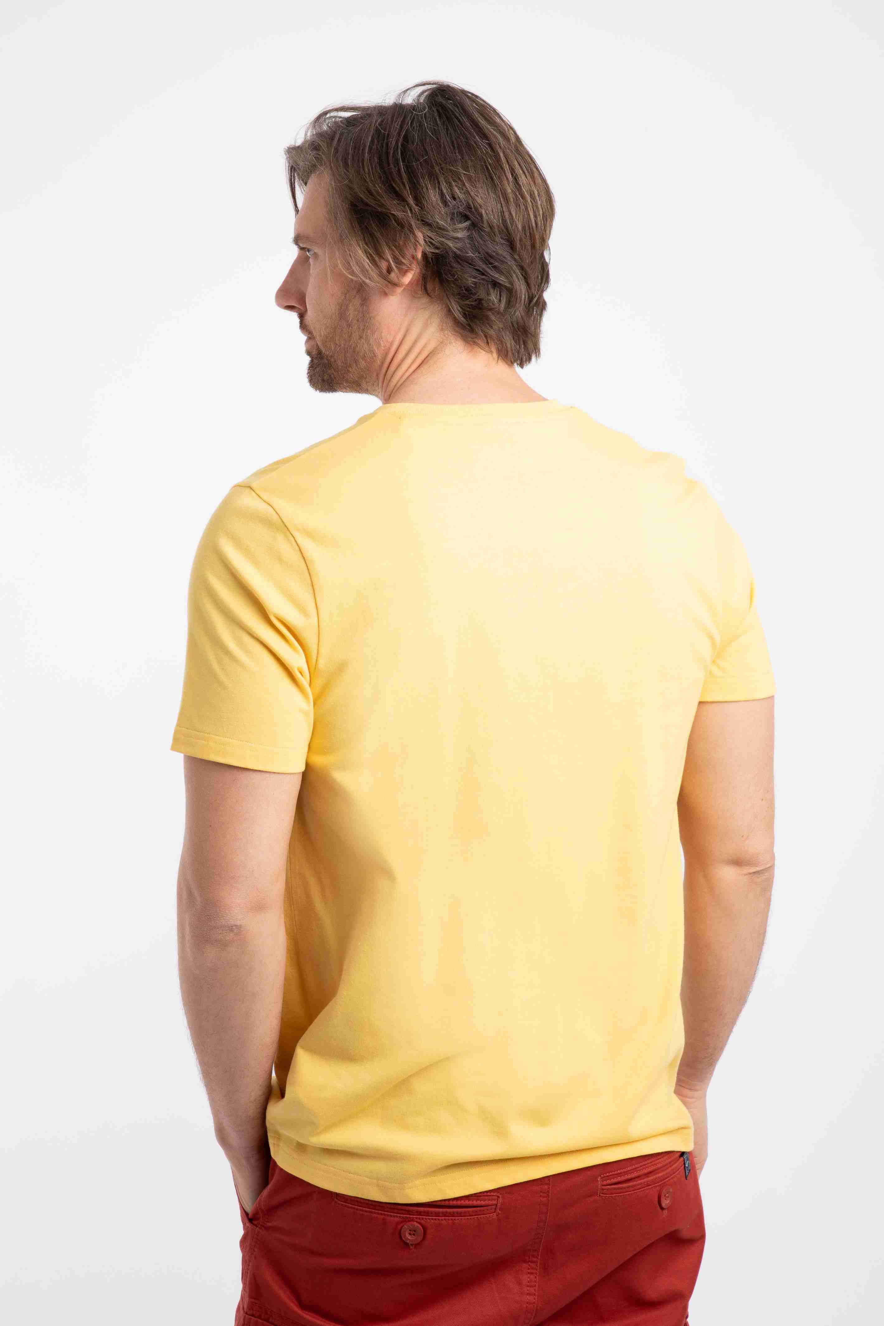 Hooked Branded T-Shirt Yellow