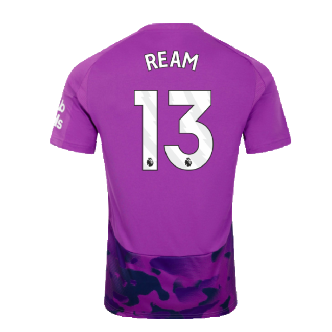 Top Tier Faithful Fulham Fulham Third Shirt Ream #13 2024-2025 Sea...