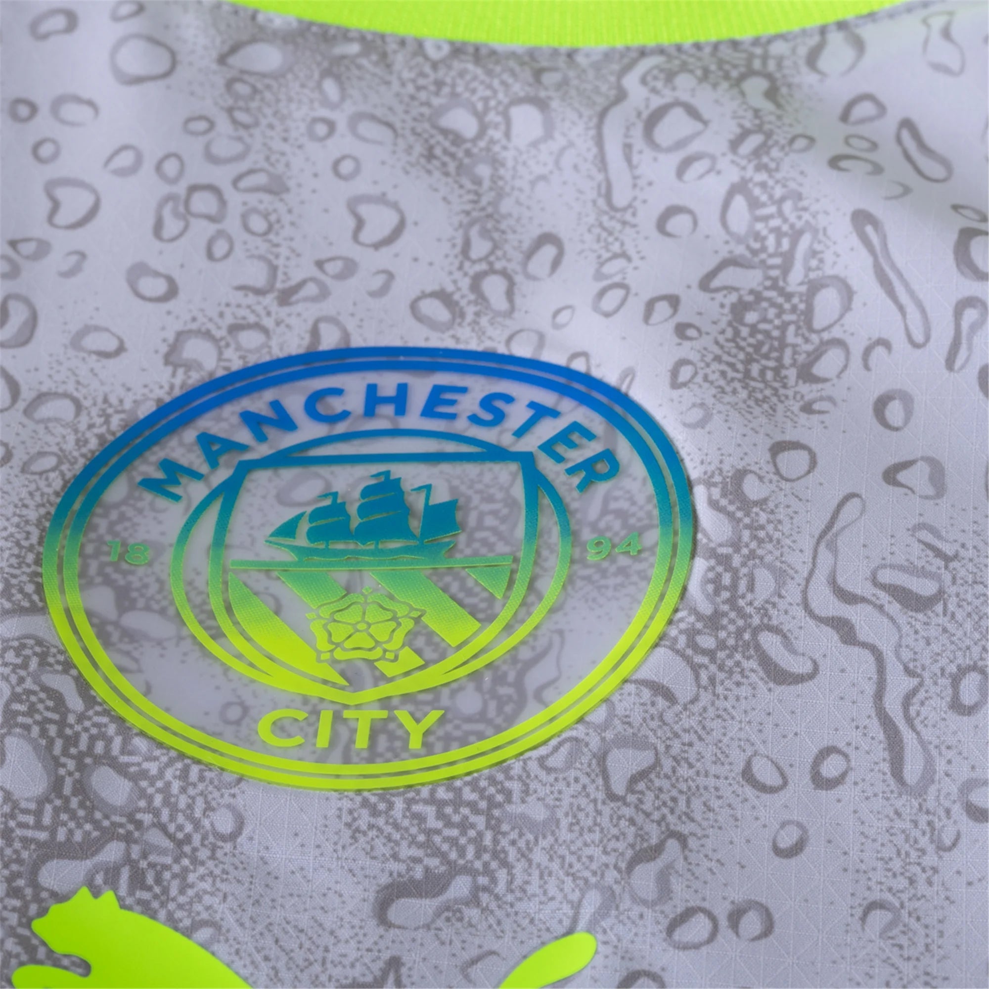 Manchester City Green) 2025-2026 UCL Third Jersey – Authentic Shirt