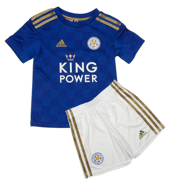 Advanced Fabric Kids Leicester City 2019-20 Home Soccer KitShirtShorts