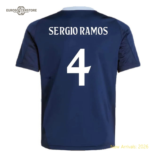 Soft Football Team Kids Jersey Sergio Ramos 2024-2025 Fabric