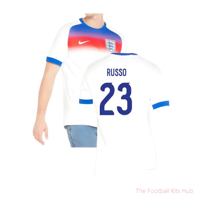 2025-2026 England WEC Authentic Home Shirt - Mens (RUSSO 23)
