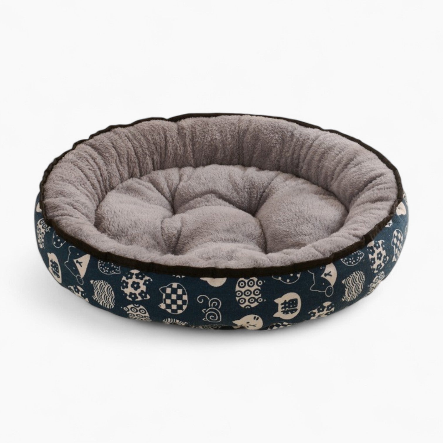 Breed-Specific Bulldream French Bulldog Winter Bed – Ultra-warm & Plu...