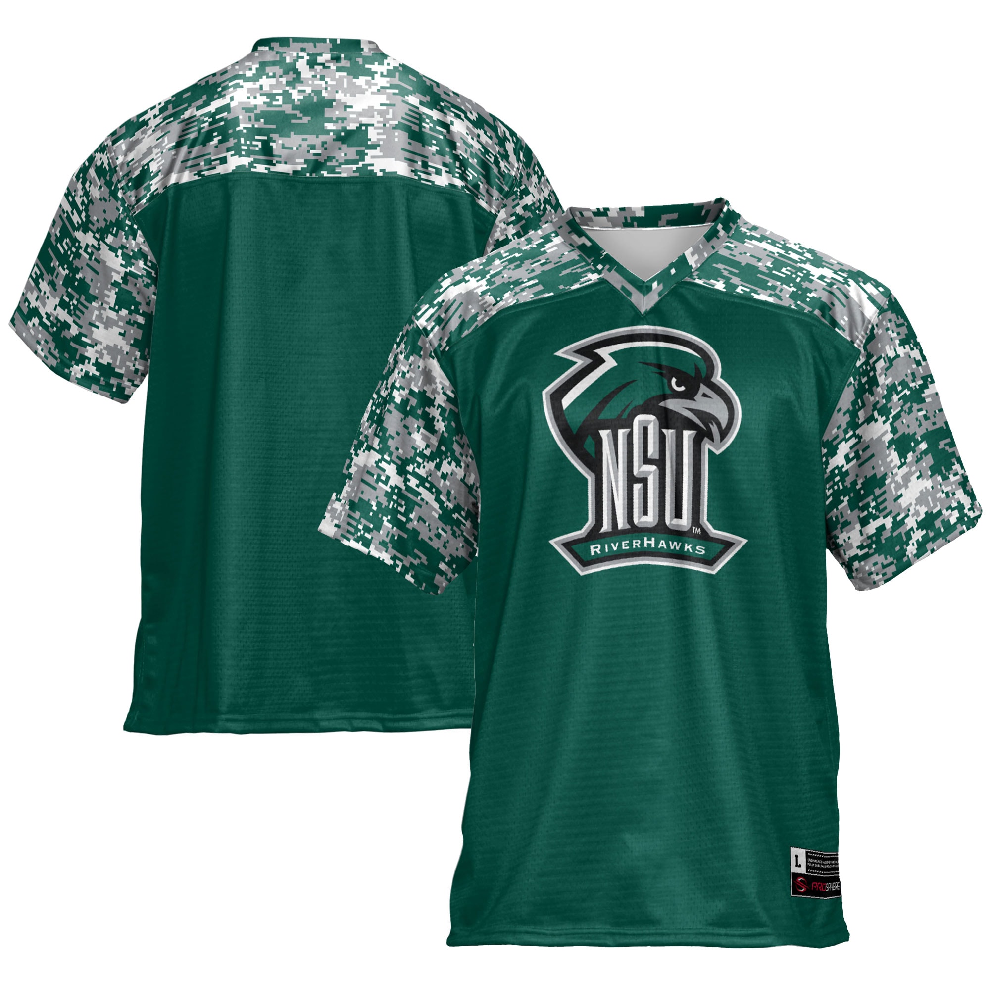 [NJP] Women's Northeastern State Riverhawks GameDay Greats Football Jersey - Green