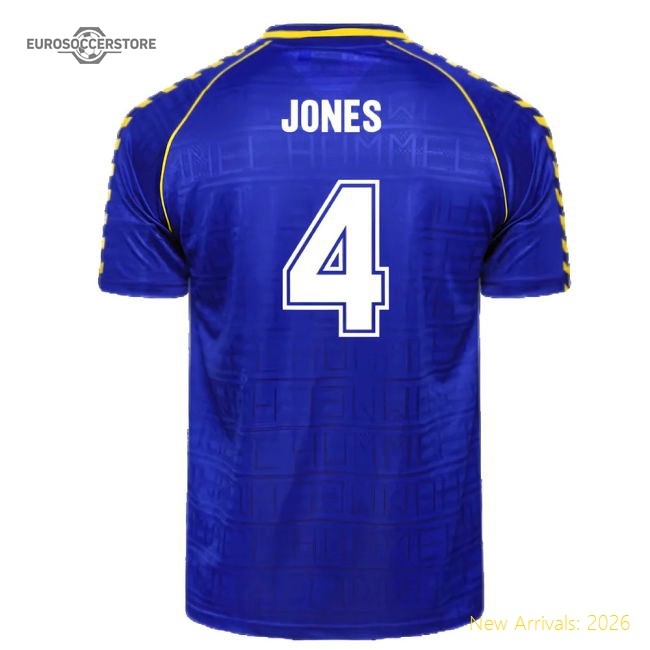 1988 Wimbledon Hummel Retro Home Shirt (jones 4) - Official Edition
