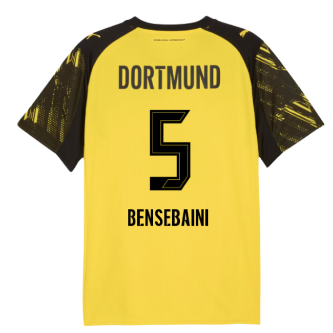 Official 2025-2026 Borussia Dortmund Home With Classic Design