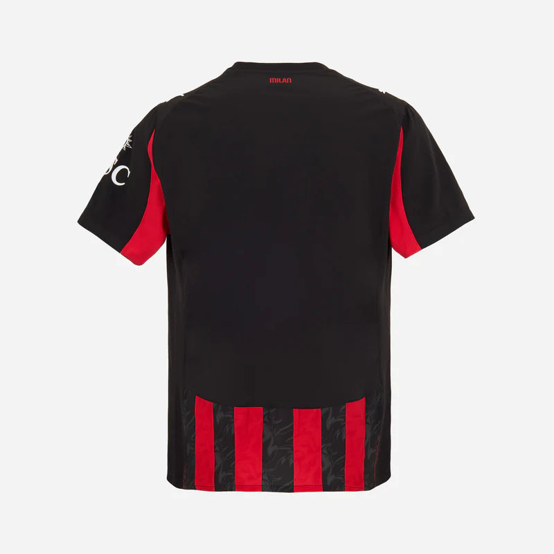 AC MILAN HOME PLAYER VERSION 2025/26 JERSEY Authentic Kit